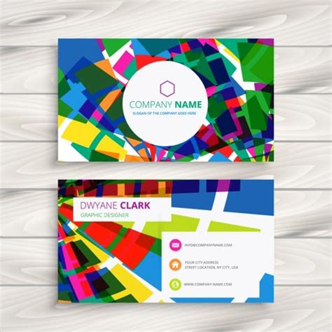 funky business cards templates.